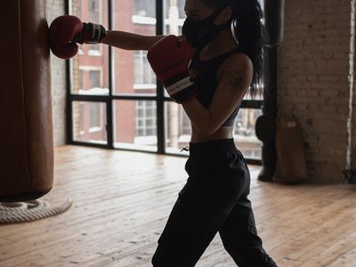Close up of hands during a concentration exercise
